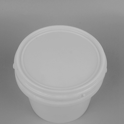 Sitodruk Okrągłe plastikowe wiadro 1200 ml do zabawek Pędzle Farby