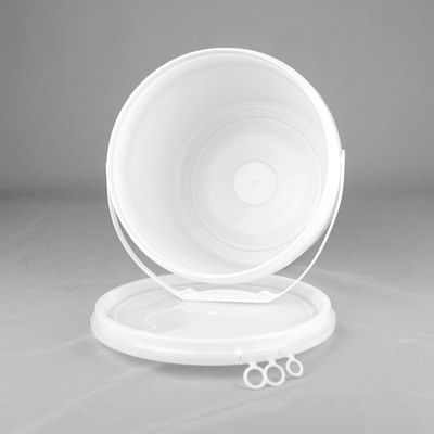 7 kg plastikowe wiadro z farbą z pokrywką i uchwytem