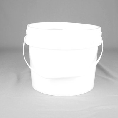 Chemiczne okrągłe plastikowe wiadro 5L z pokrywką, plastikowe wiadro 1,5 galona