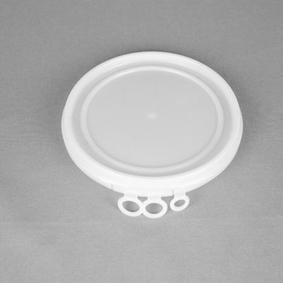 33 uncje 1 litrowe przezroczyste plastikowe wiadra z pokrywkami z sitodrukiem