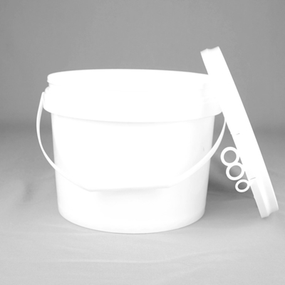 22 cm Dia 5L plastikowe wiadro na żywność Szczelne na zamówienie z nadrukiem