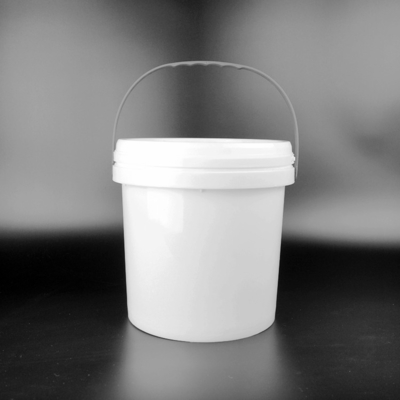Okrągłe plastikowe wiadro 5L z pokrywką