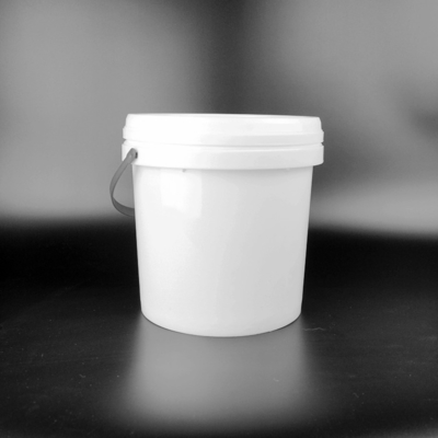 Okrągłe plastikowe wiadro 5L z pokrywką