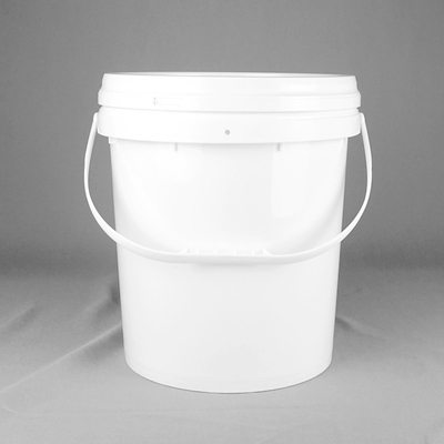 Odporne na promieniowanie UV plastikowe wiadro na nawóz z uchwytem