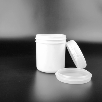 Zbiornik z tworzywa sztucznego o pojemności 400 ml na produkty farmaceutyczne i chemikalia