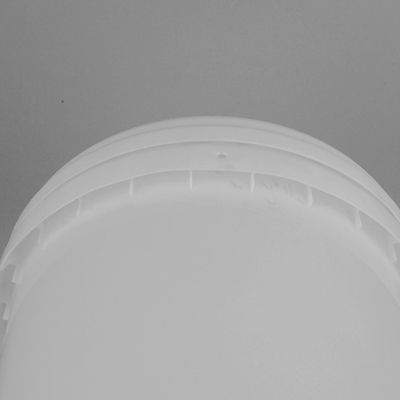 25 cm przezroczyste plastikowe wiadro DIA 10 litrów przezroczyste wiadro na żywność