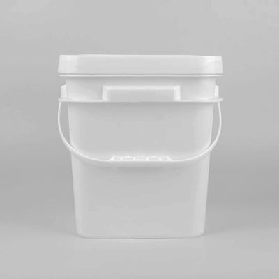 2 kg plastikowy wiadro z wylewem i konstrukcją przeciekającą