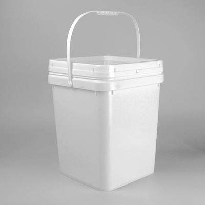 Kwadratowe plastikowe wiadro 20L