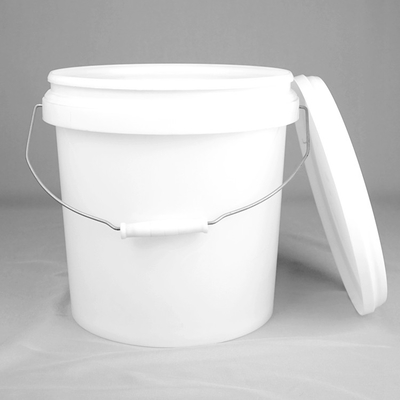 25 cm przezroczyste plastikowe wiadro DIA 10 litrów przezroczyste wiadro na żywność