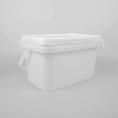 5L kwadratowe plastikowe wiadro do przechowywania żywności IML Design do użytku domowego