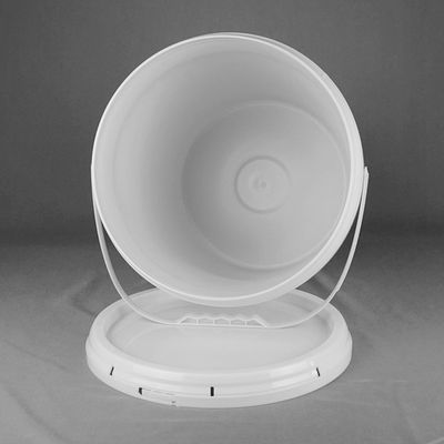 ISO9001 Standard 22 litrowe okrągłe duże plastikowe wiadro na wodę z pokrywką