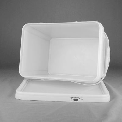 20-litrowe kwadratowe wiadra o dużej pojemności z pięcioma galonami Materiał PP