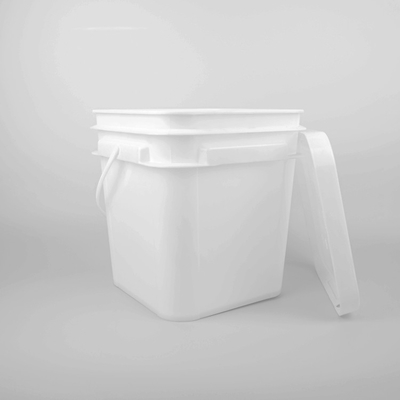 1.2 kg kwadratowy plastikowy wiaderek odporny na uderzenia z uchwytem