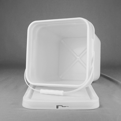 Opcje drukowania w plastycznych wiadrach kwadratowych IML transfer cieplny i drukowanie seryjne