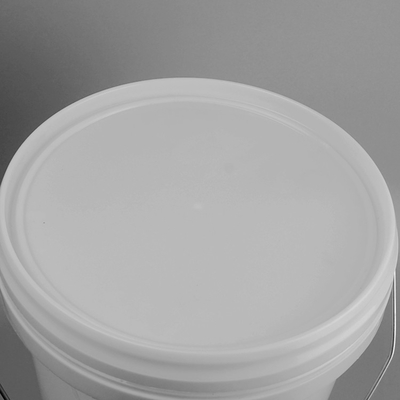 Białe okrągłe plastikowe wiadro z certyfikatem FDA Pojemność zależy od zapotrzebowania klienta
