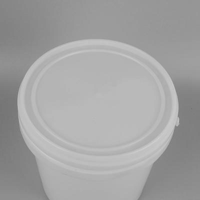 Dostosowane plastikowe wiadro z farbą 5L / litr PP Wiadro Biała okrągła plastikowa beczka