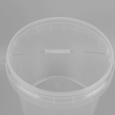 25 * 23 * 27 cm przezroczyste plastikowe wiadro 10 l plastikowe wiadro z pokrywką