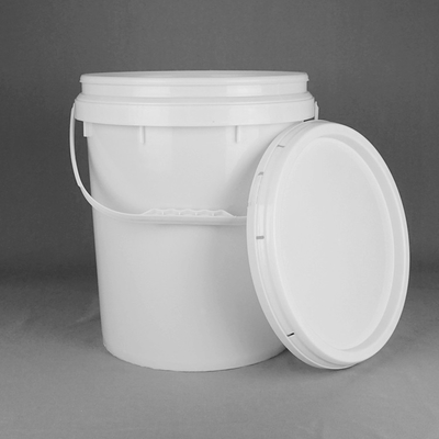 Białe plastikowe wiadra o pojemności 22 litrów 5 galonów Plastikowe wiadro z farbą z pokrywką