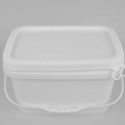 25 * 17 * 15,8 cm przezroczyste plastikowe wiadro do żywności z aprobatą SGS