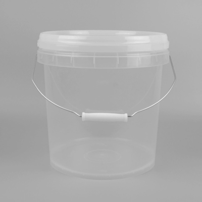 25 * 23 * 27 cm przezroczyste plastikowe wiadro 10 l plastikowe wiadro z pokrywką