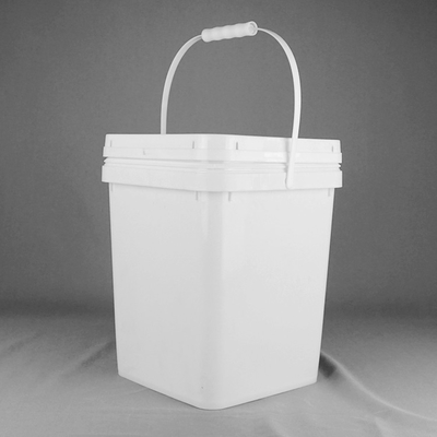 Uniwersalny, kwadratowy plastikowy wiadro 1,2 kg do różnych zastosowań