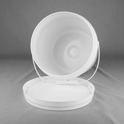 Termotransferowa biała okrągła plastikowa beczka HDPE do koloru farby lateksowej