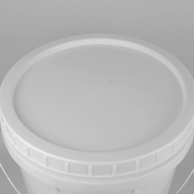 Plastikowe wiadro z przezroczystego tworzywa PP o średnicy 32 cm DIA do karmy dla zwierząt domowych