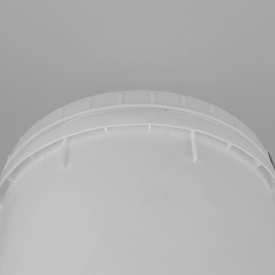 Plastikowe wiadro z przezroczystego tworzywa PP o średnicy 32 cm DIA do karmy dla zwierząt domowych