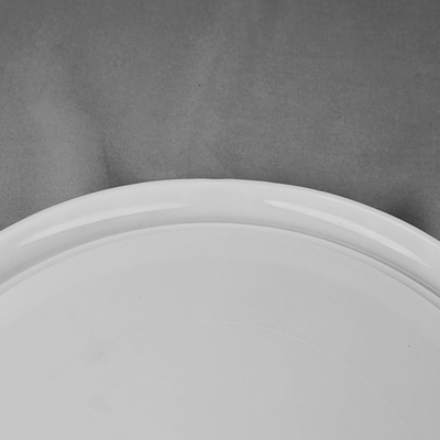 Okrągłe wiadro z farbą 25L plastikowe białe wiadro