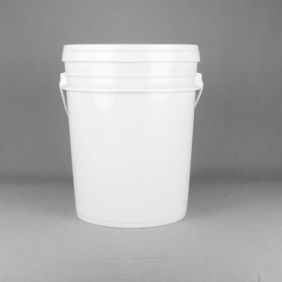 18L 4,8 galonowe plastikowe wiadro przezroczyste plastikowe wiadro z farbą o wysokiej temperaturze 5 galonów