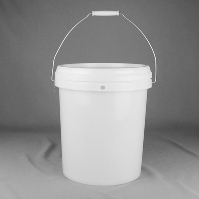 18L dostosowane kolorowe plastikowe wiadro z farbą do proszku chemicznego